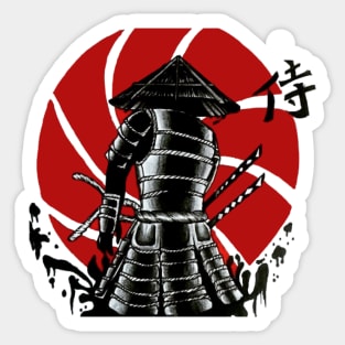 Japanese Samurai Sticker